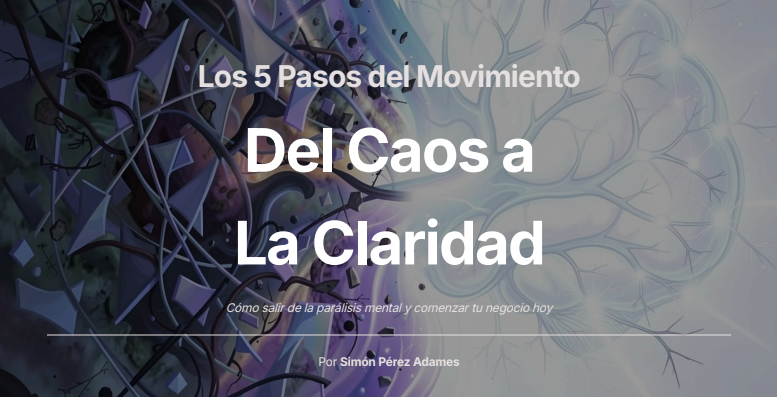 Del Caos a La Claridad — portada